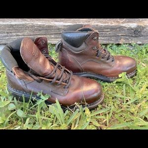 vintage red wing boots womans size 7.5